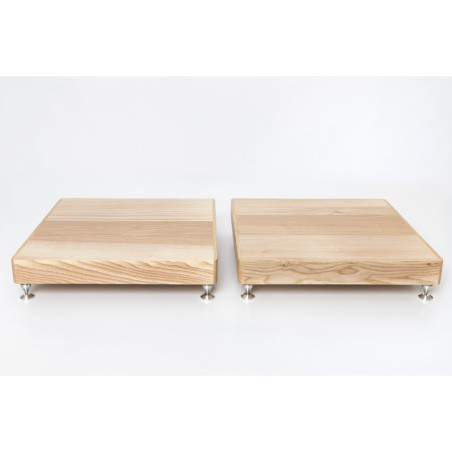 2 pcs. Shelf on spikes for acoustic system - get clean sound and elegant design.