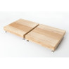 2 pcs. Shelf on spikes for acoustic system - get clean sound and elegant design.