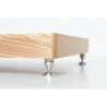 2 pcs. Shelf on spikes for acoustic system - get clean sound and elegant design.