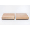 2 pcs. Shelf on spikes for acoustic system - get clean sound and elegant design.
