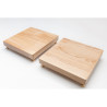 2 pcs. Shelf on spikes for acoustic system - get clean sound and elegant design.