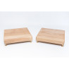 2 pcs. Shelf on spikes for acoustic system - get clean sound and elegant design.