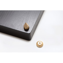 2 pcs. Shelf on spikes for acoustic system - get clean sound and elegant design.