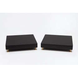 2 pcs. Shelf on spikes for acoustic system - get clean sound and elegant design.